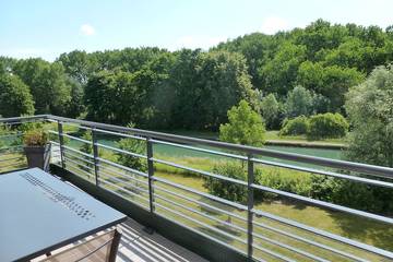 Gîte pour 10 personnes, avec balcon à Souffelweyersheim