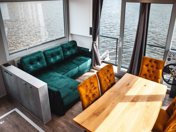 Hausboot für 6 Personen, mit Terrasse und Sauna in Brandenburg - 3