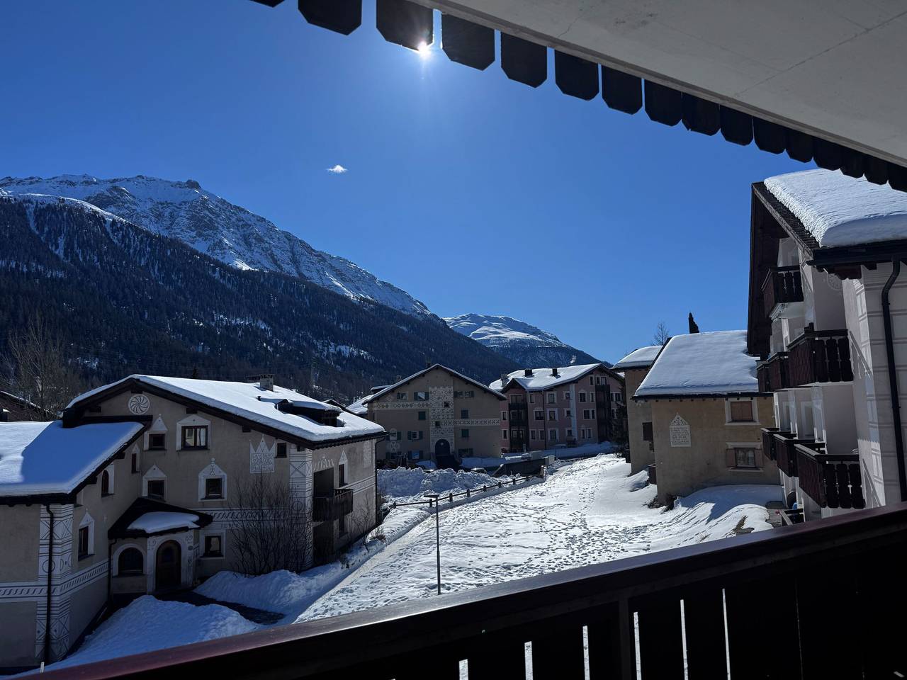 Ganze Wohnung, Chesa Blais, 2. Og in Zuoz, Sankt Moritz