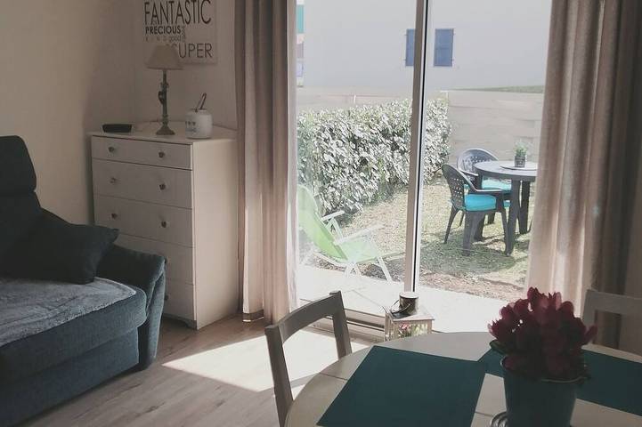 Location de vacances pour 4 personnes, avec terrasse et jardin dans Hardelot Plage