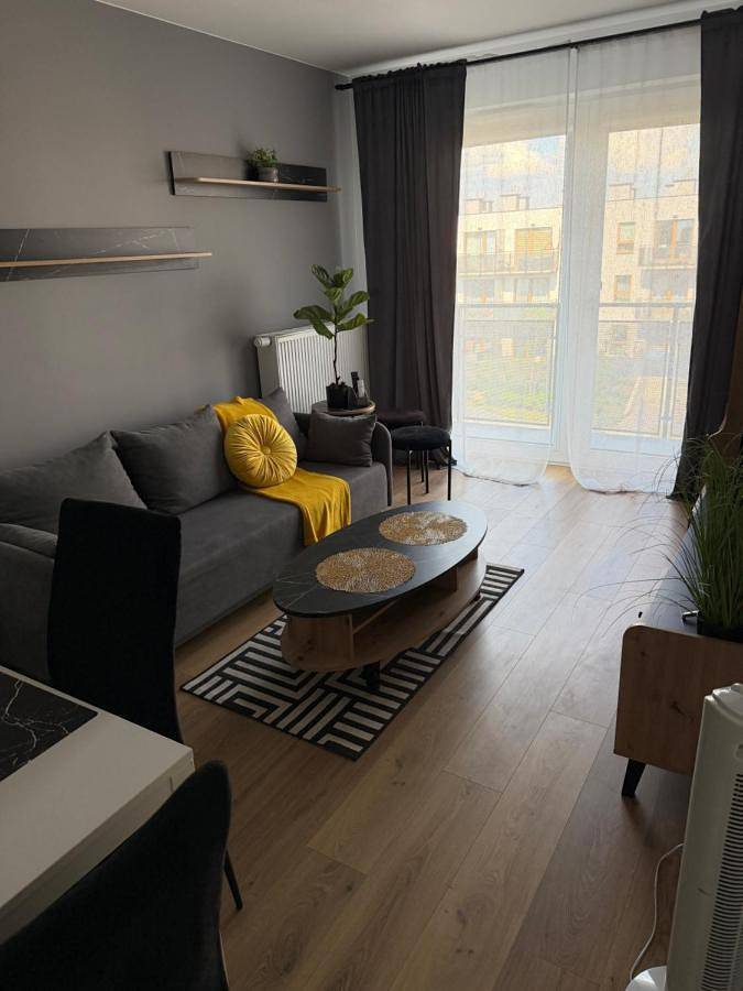 Cały apartament, Apartament Grey 2 pokojowy z balkonem w Warszawie in Białołęka, Warszawa
