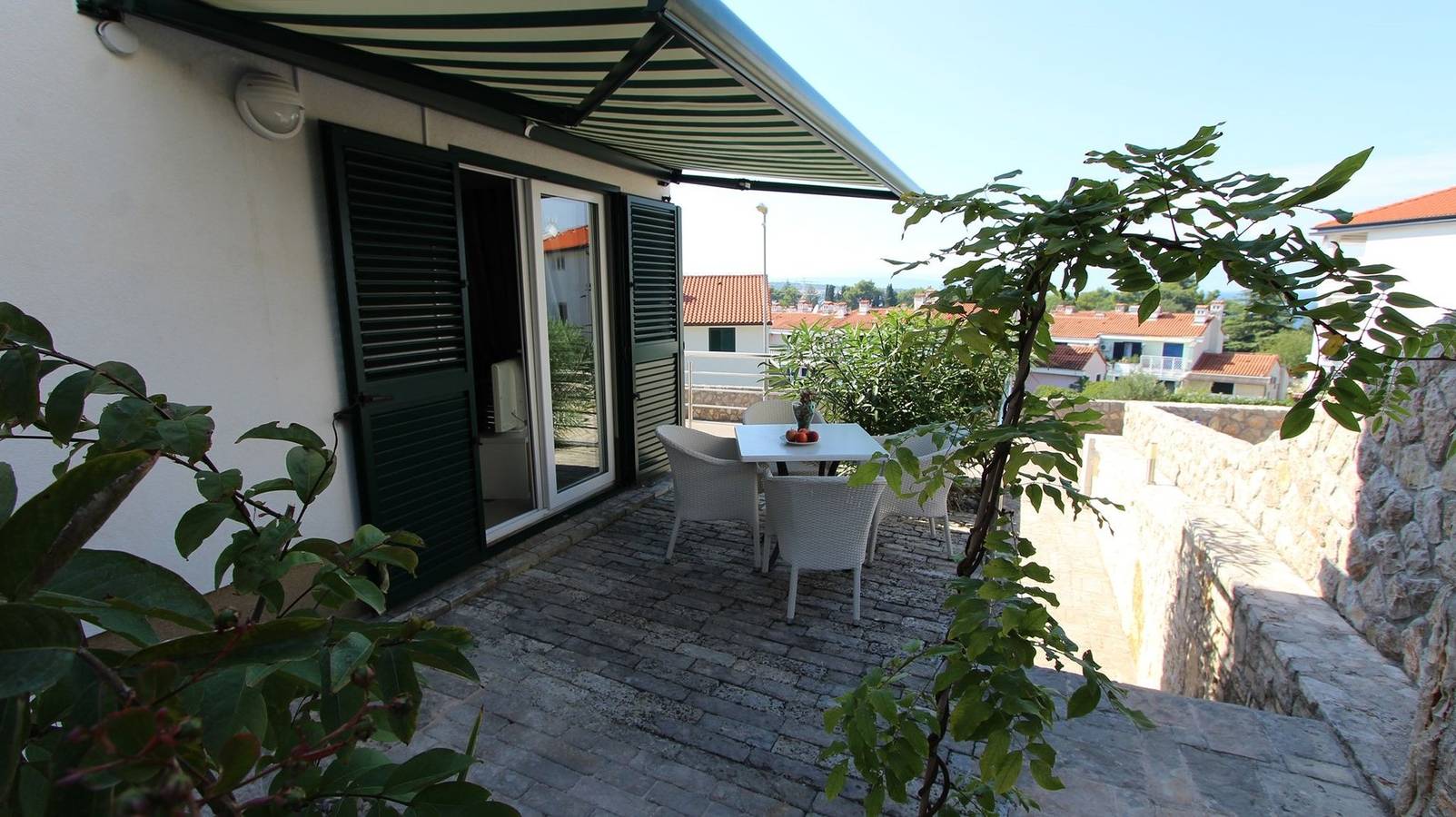Ganze Wohnung, Ferienwohnung Adria 1 auf der Insel Krk in Milcetici, Krk