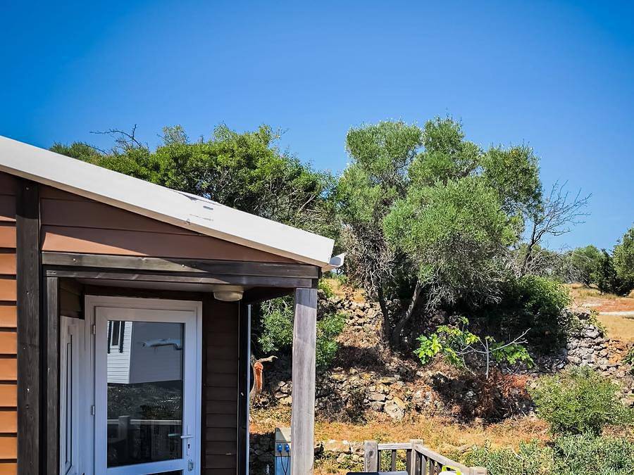 Orris camp - Mobilheim 4 personen - Für mit kleiner Terrasse - Mit Klimaanlage in Caves, Mittelmeerküste (Frankreich)