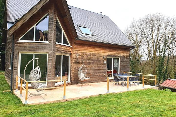 Chalet pour 12 personnes, avec jardin et balcon - 1