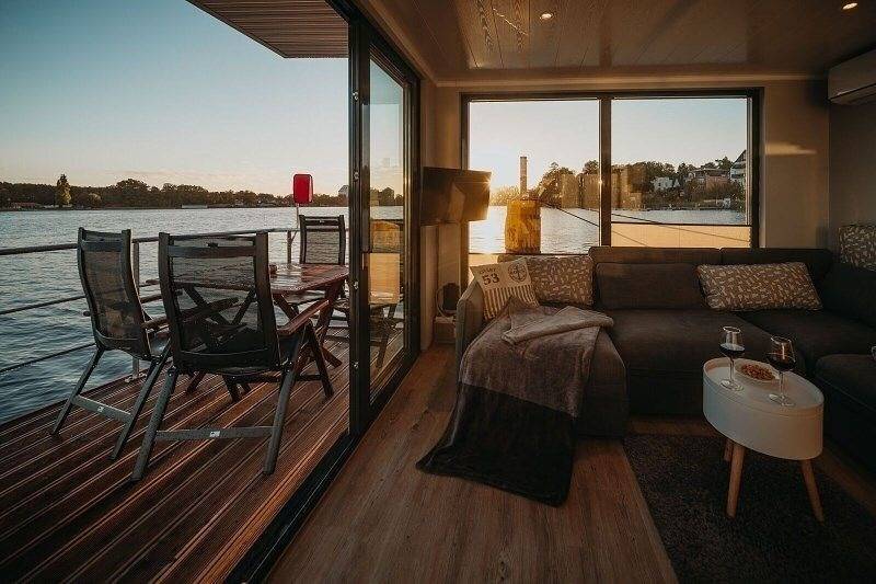 Hausboot Enola in Röblinsee, Fürstenberg/Havel