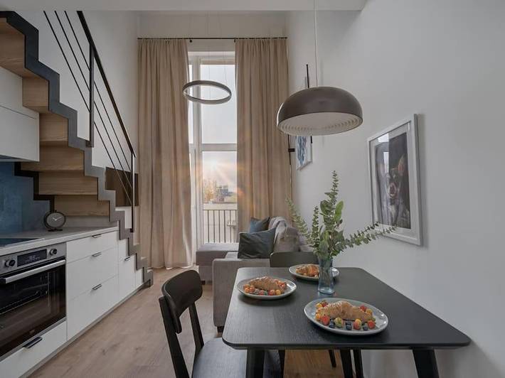 Apartament wakacyjny dla 4 osób, z balkon i widok - 1