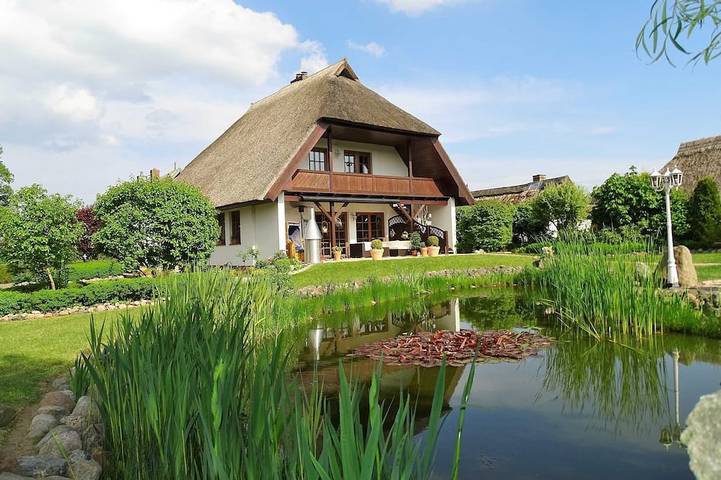 Ferienhaus für 3 Personen, mit Garten und Balkon