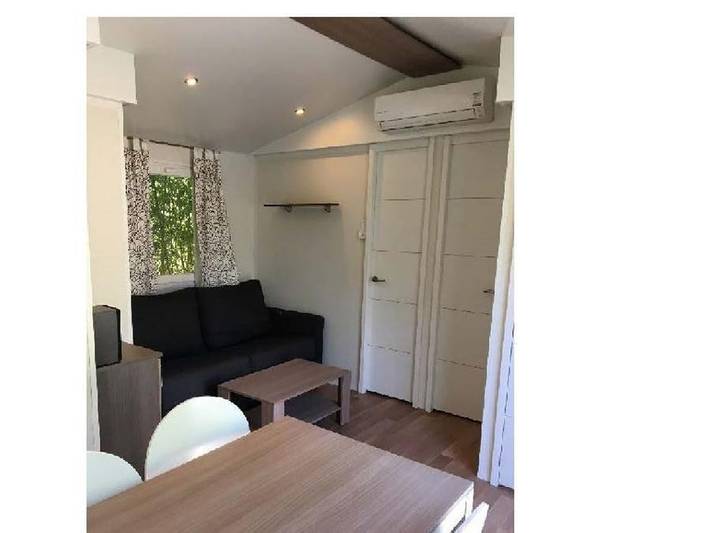 Camping le Pré Saint André - Mobilheim 6 personen - Familie in Souvignargues, Mittelmeerküste (Frankreich)