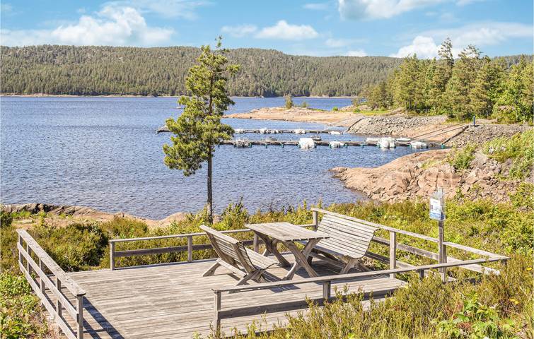 Ferienhaus für 7 Personen mit Seeblick in Drangedal