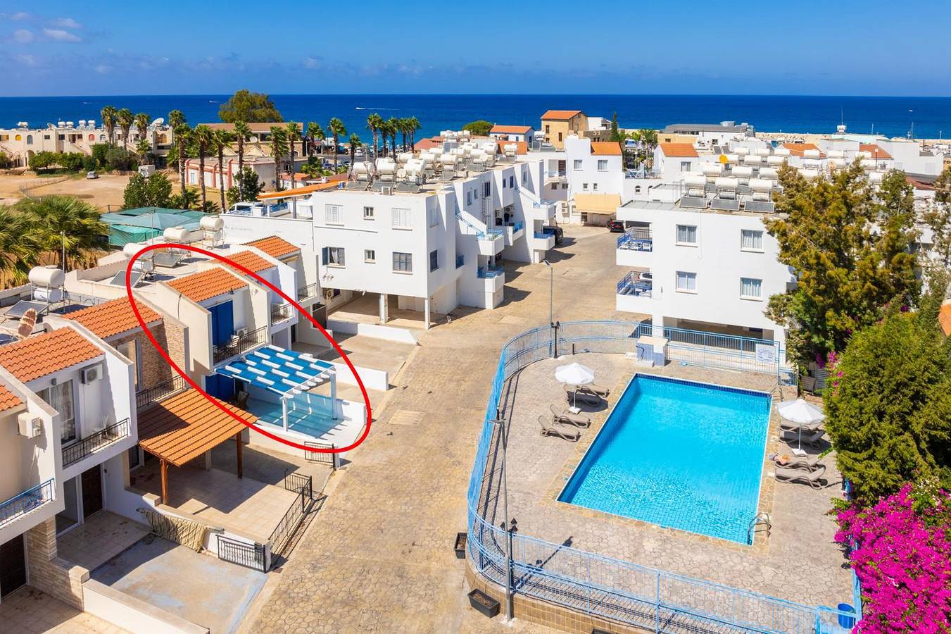 Ferienhaus für 5 Personen mit Pool in Südzypern