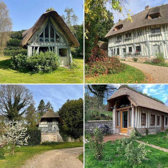 Maison de campagne pour 2 personnes, avec vue et jardin dans Rives-en-Seine - 2