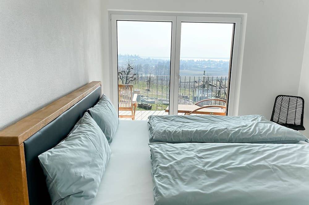 Ganze Wohnung, Tante Ida‘S Appartement mit einzigartiger See- und Bergsicht in Bodolz, Bayerisch Schwaben