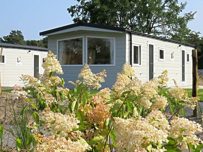 Ferienhaus für 6 Personen, mit Balkon/Terrasse und Terrasse sowie Garten