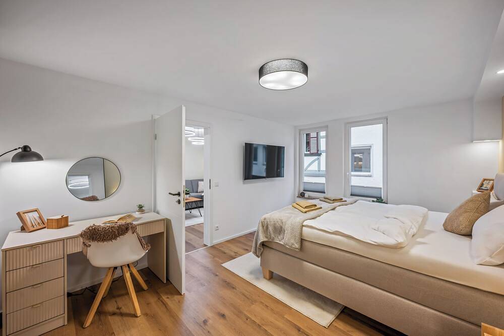 Ganze Wohnung, Exklusives City Apartment – Neubau & Design pur in Bad Kissingen, Rhön-Bayern