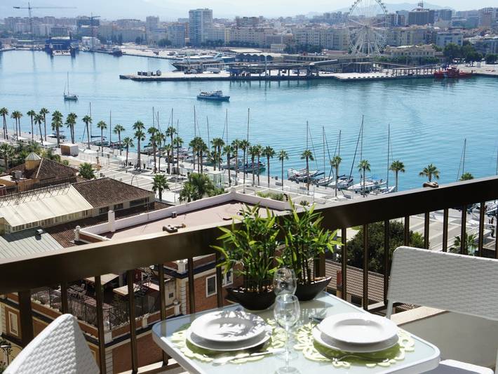 Appartamento per 7 persone, con terrazza a Playa de la Malagueta