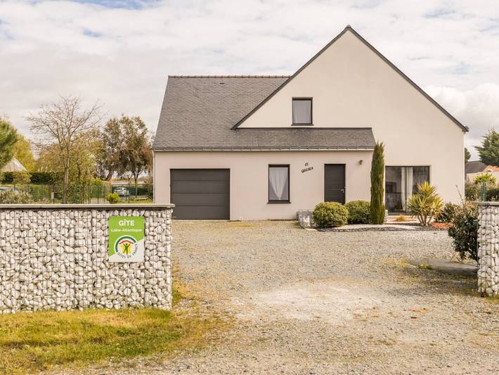 Gîte pour 8 personnes, avec jardin à Assérac
