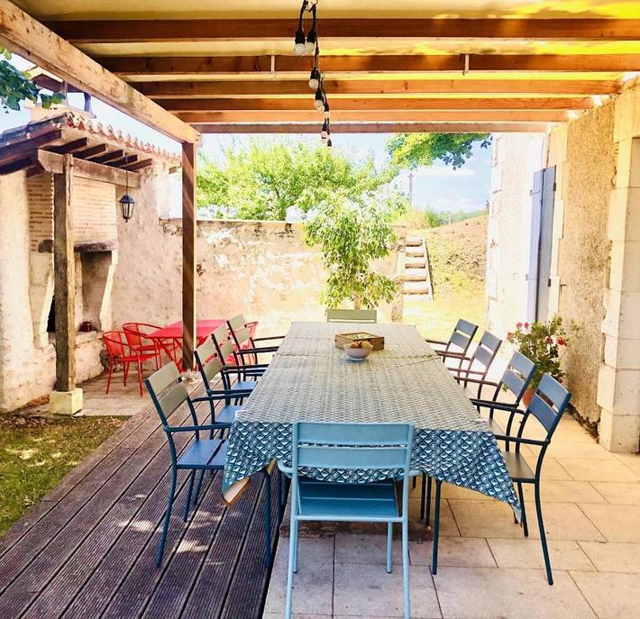 Chambre d’hôte pour 5 personnes, avec jardin ainsi que jacuzzi et piscine, adapté aux familles à Pillac - 4