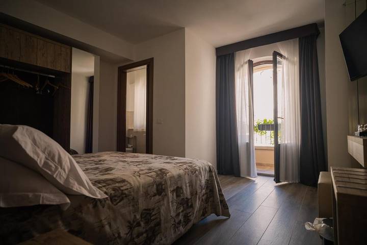 Hôtel pour 2 personnes, avec jardin ainsi que vue et balcon à Villetta Barrea