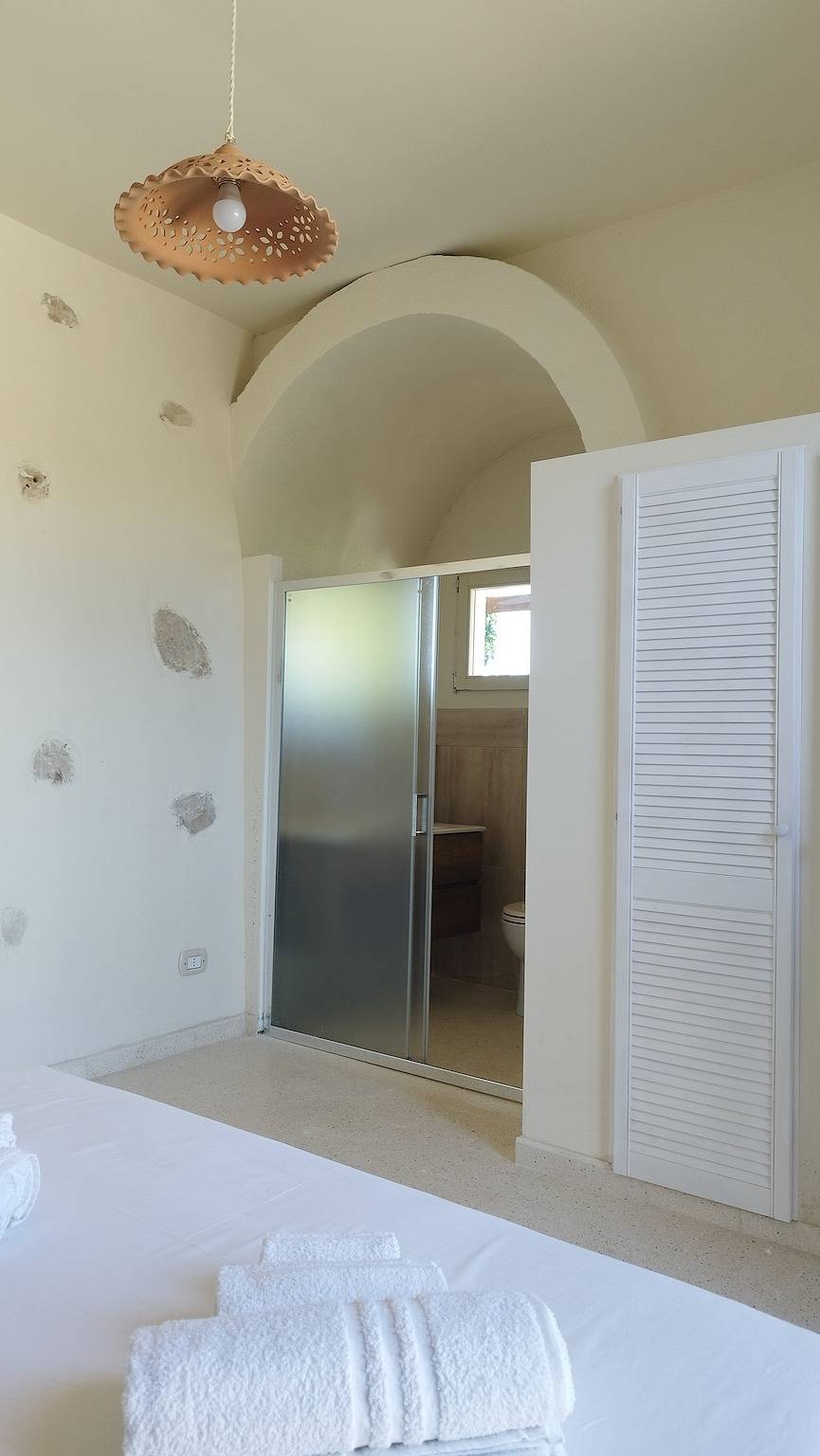 Zimmer 'Villa Casciani - Levante' mit Gemeinschaftspool, Wlan und Klimaanlage in Ugento, Golf von Tarent