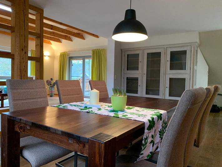 Ferienwohnung für 7 Personen, mit Balkon und Terrasse sowie Garten und Ausblick in Ostercappeln - 4