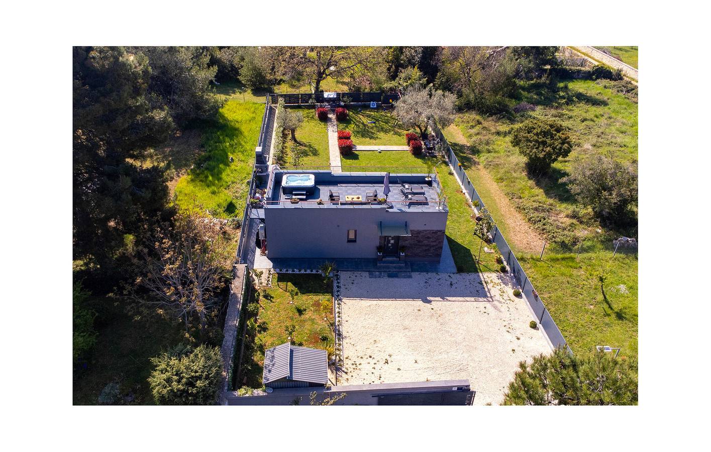 Urlaub am Meer: Modernes Apartment mit Terrasse und kostenlosem WLAN in Grad Vodnjan, Südküste Istrien