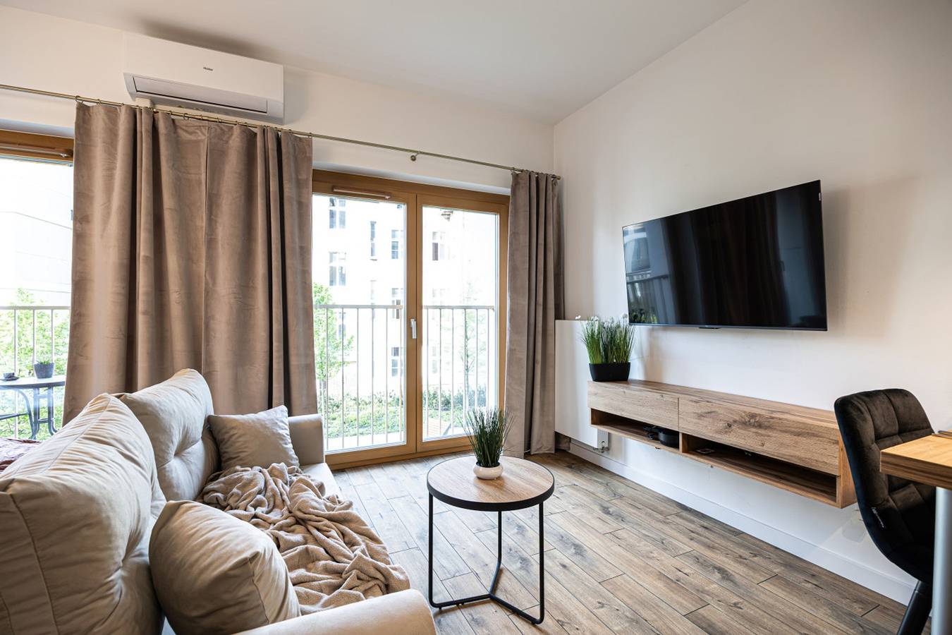 Cały apartament, Apartament wakacyjny dla 3 osób z balkon in Bydgoszcz, Województwo kujawsko-pomorskie