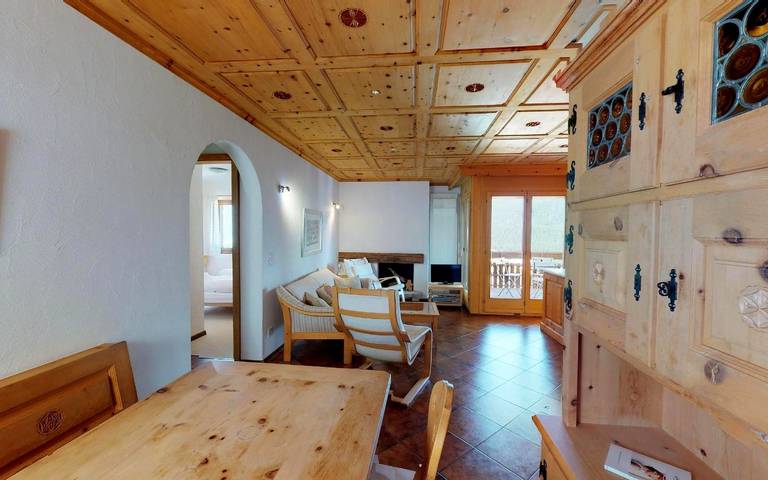 Gîte pour 4 personnes, avec balcon ainsi que vue et vue sur le lac à St. Moritz - 3