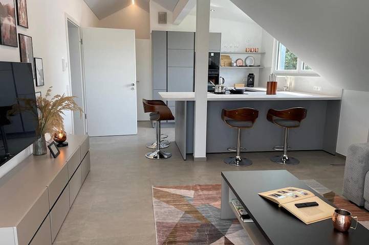 Ferienwohnung für 4 Personen, mit Garten