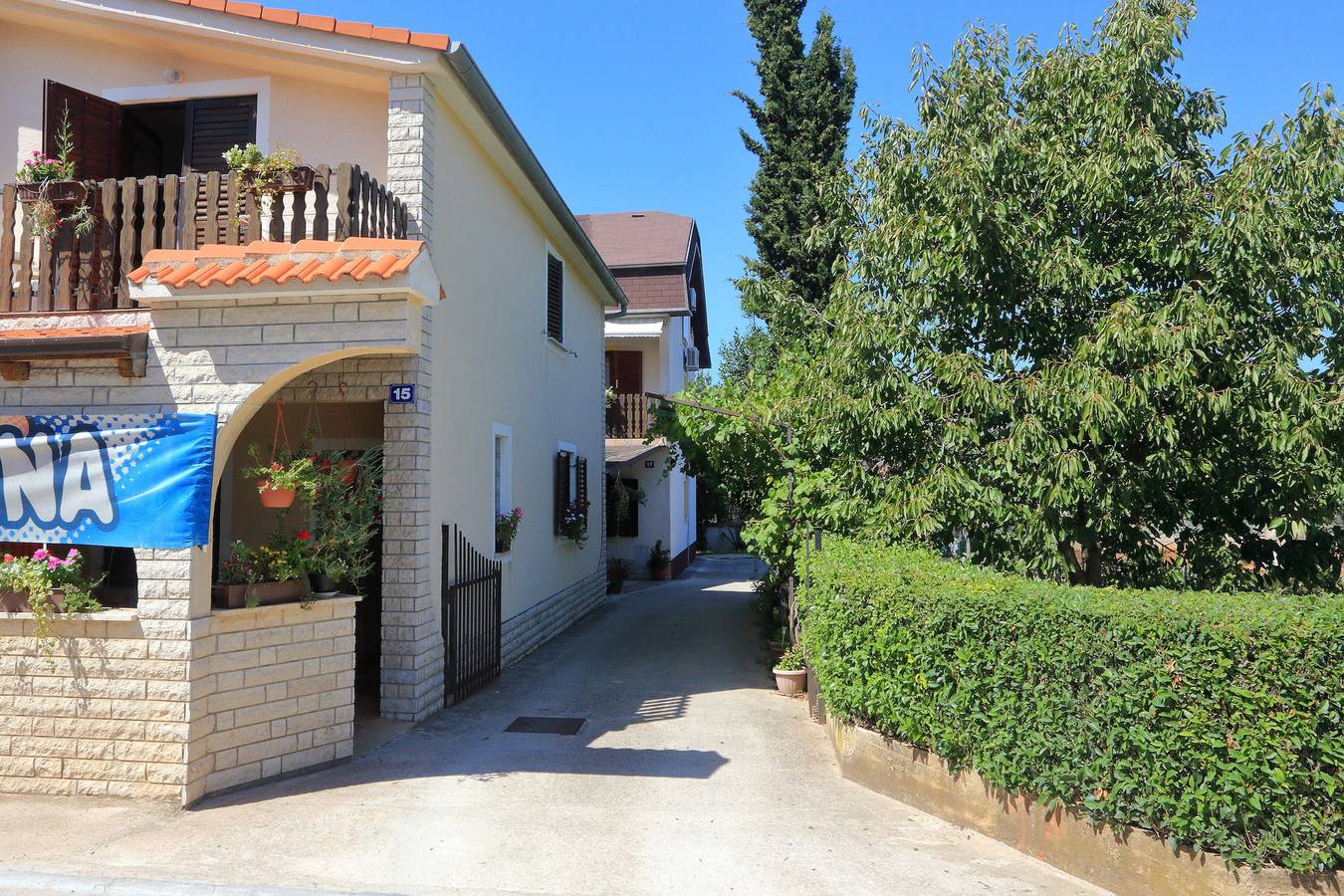 Entire apartment, Two bedroom apartment with air-conditioning Bibinje, Zadar A-6160-e in Bibinje, Zadar