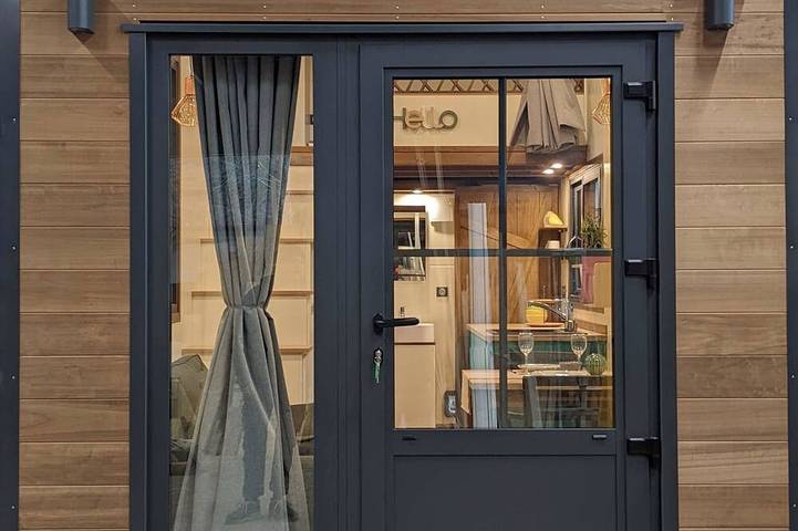 Appartement entier, Plage à pied pour la Tiny house de ker Ael in Landéda, Région de Brest
