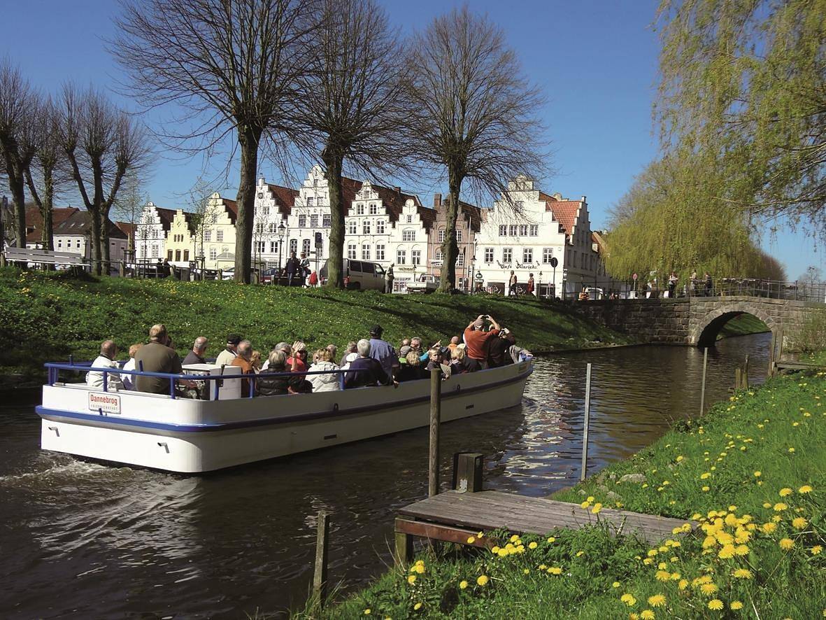 Ganze Ferienwohnung, Ferienhaus Am Binnenhafen 1 in Friedrichstadt, Eider-Treene-Sorge