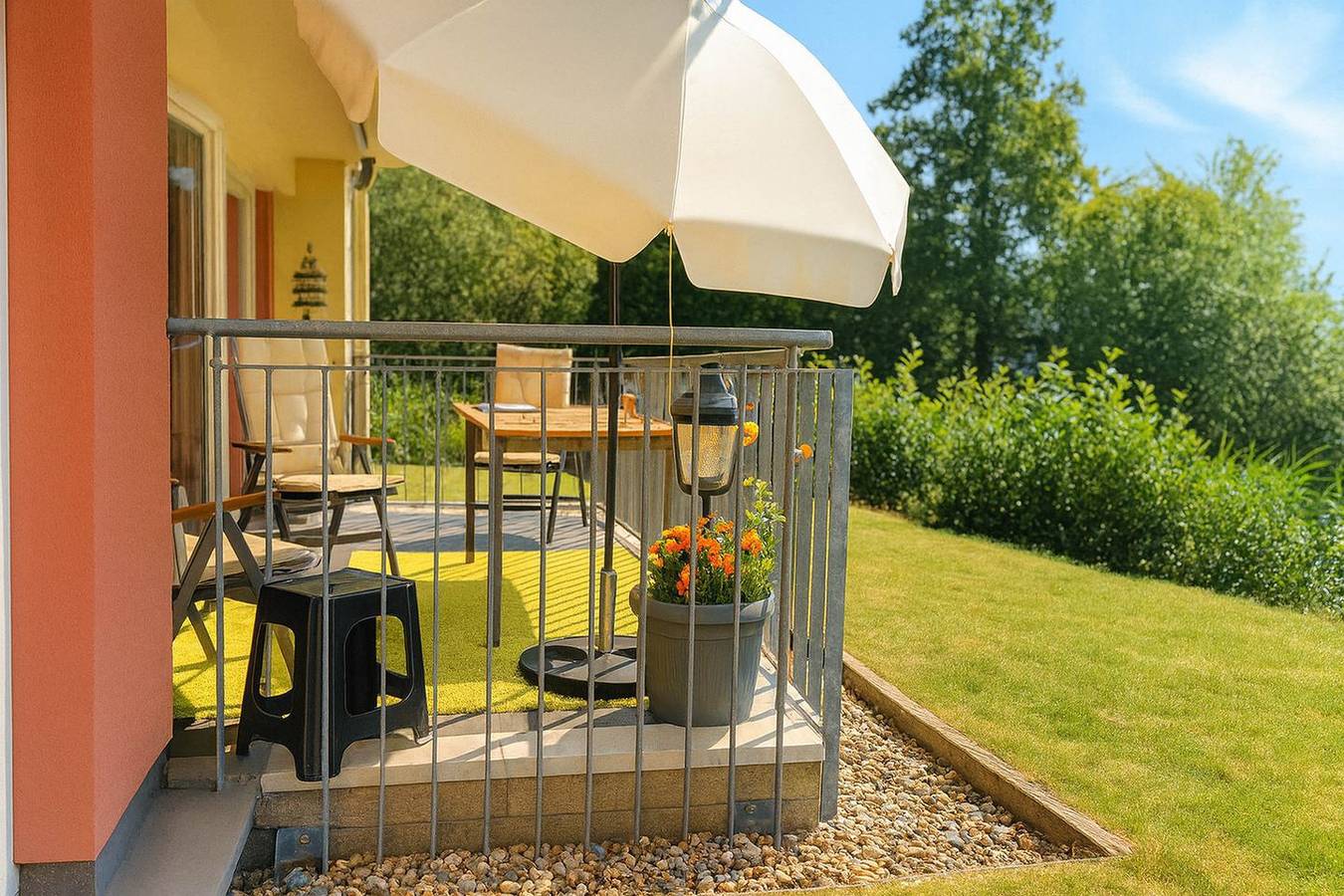 Ganze Wohnung, Komfortwohnung - direkt am Sandstrand mit Sauna, Whirlbadewanne und Balkon in Schillig Strand, Wangerland