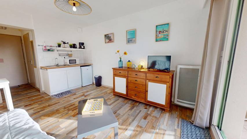 Studio entier, Instant Iodé - Studio avec balcon à 150m plage in Saint-Gilles-Croix-de-Vie, Vallée de la Loire