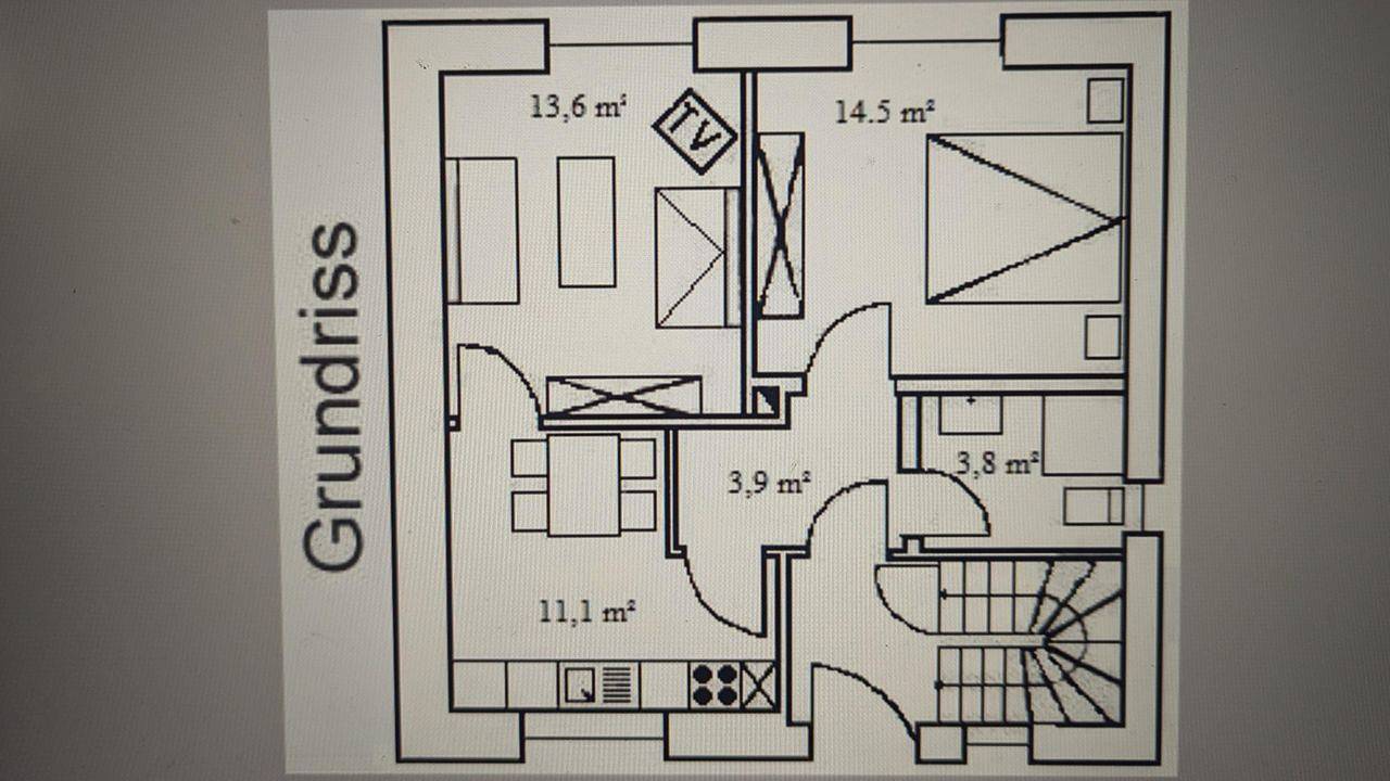 Ganze Ferienwohnung, Ferienwohnung für 2 Personen (48 m²) in Monschau in Monschau, Naturpark Hohes Venn-Eifel