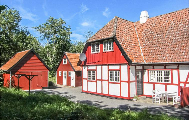 Ferienhaus für 4 Personen mit Terrasse in Gudhjem, Bornholm