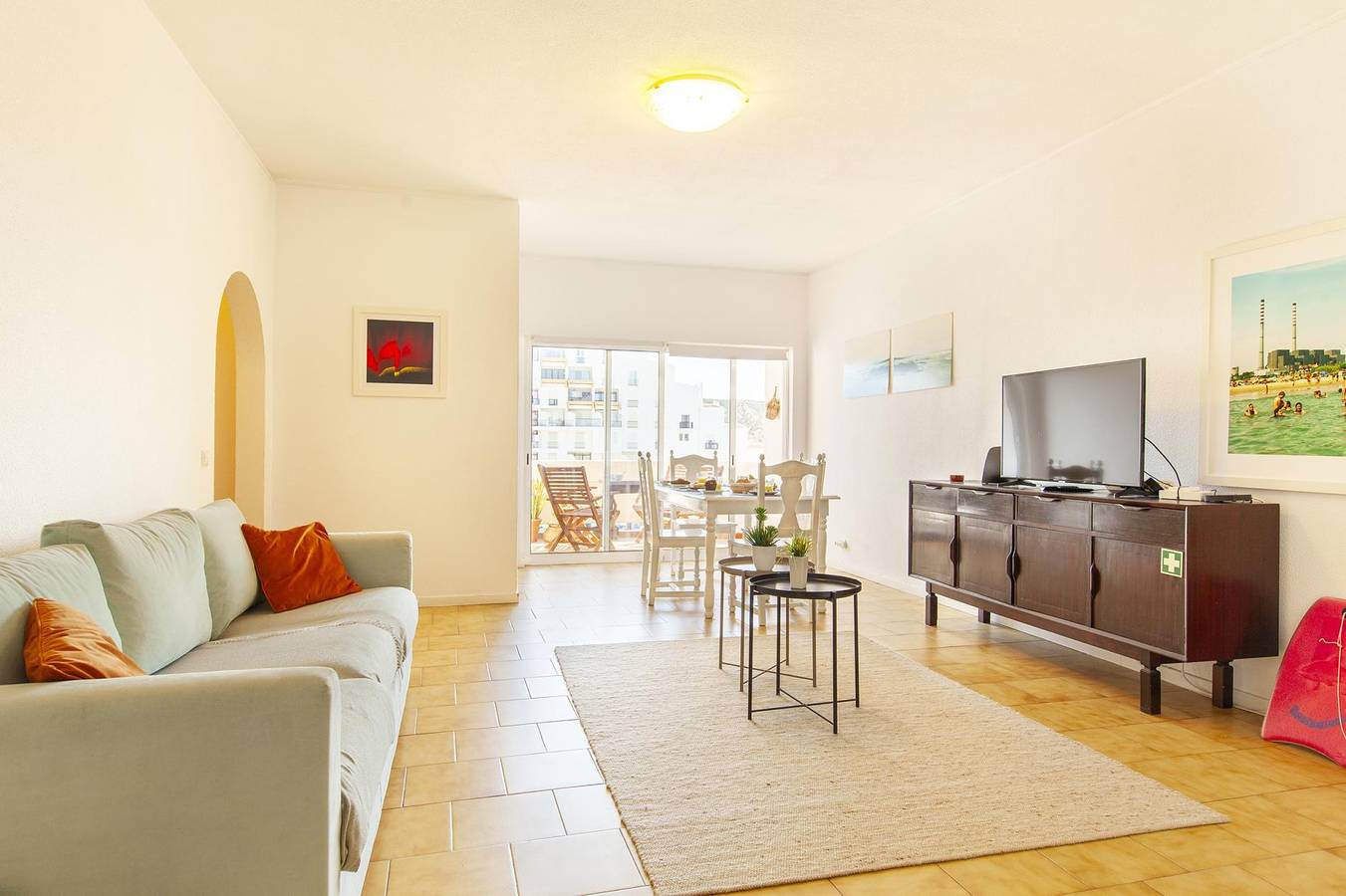 Ganze Wohnung, Ferienwohnung für 4 Personen mit Meerblick in Praia da Luz, Faro Distrikt