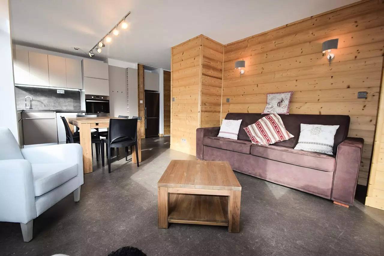 Appartement entier, 3 Pièces 6 personnes - Le Mont-Blanc- 072Mb -Plagne Centre in Plagne Centre, La Plagne-Tarentaise