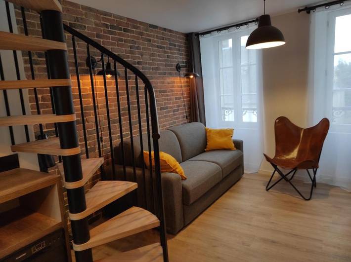 Appartement de vacances pour 2 personnes, avec Vue à Bayeux