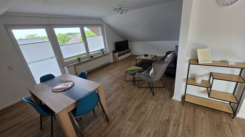 Ferienwohnung für 4 Personen, mit Balkon in Sassenburg