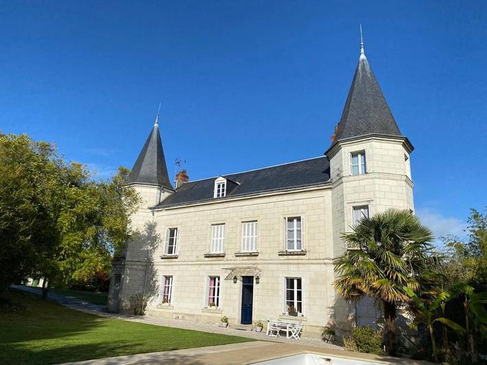 Chambre d’hôte pour 2 personnes, avec vue ainsi que jardin et piscine à Saint-Avertin - 2