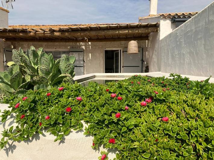 Location de vacances pour 4 personnes, avec jardin ainsi que terrasse et piscine dans Parc ornithologique du Pont de Gau - 4