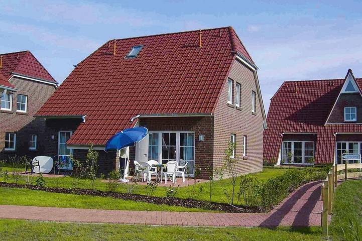 Ferienhaus für 6 Personen, mit Balkon und Terrasse sowie Pool und Sauna in Butjadingen