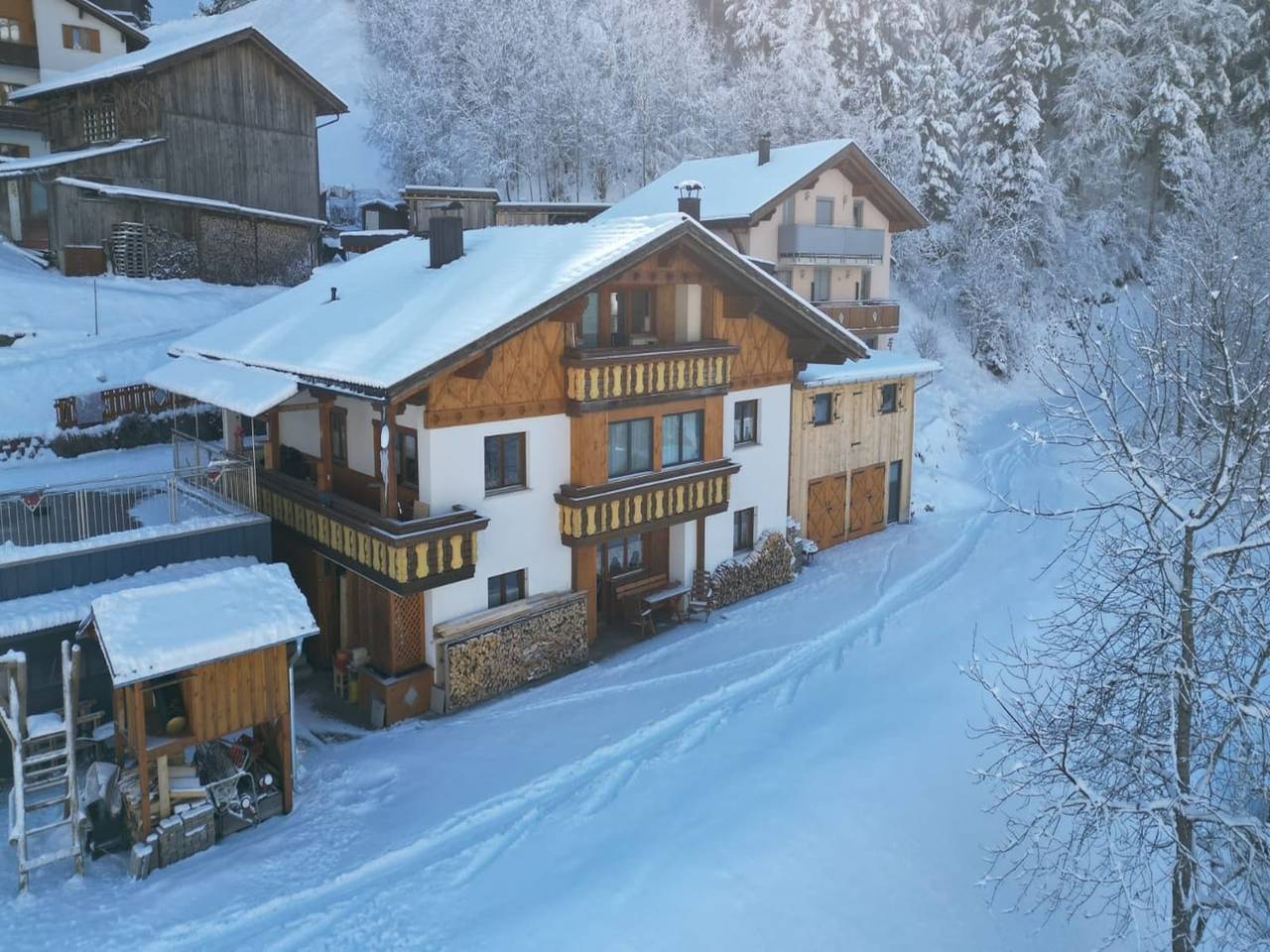 Ganze Wohnung, Wohnung in Silbertal nahe Skilift in Silbertal, Schruns-Tschagguns
