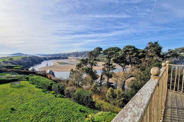 Holiday rental for 4 people, with balcony in Bantham