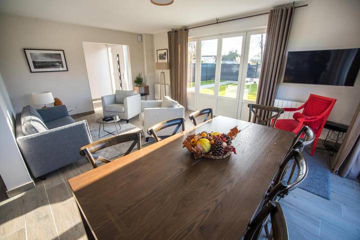 Location de vacances pour 7 personnes, avec jardin à Groffliers - 4