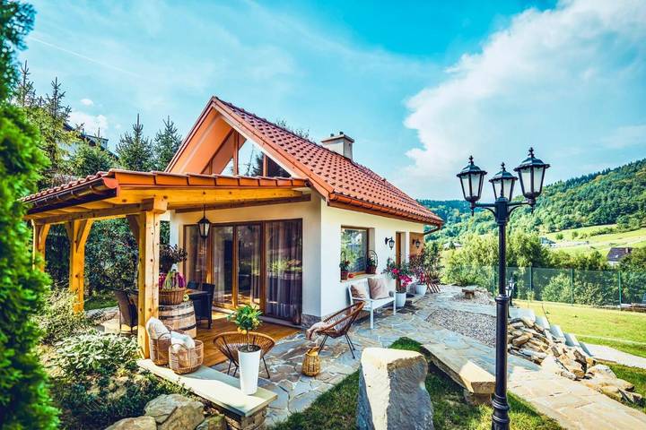 Landhaus für 4 Personen, mit Garten und Ausblick sowie Sauna, mit Haustier - 1
