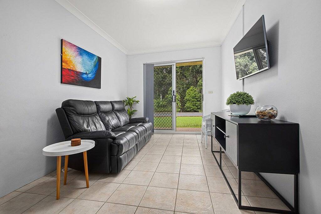 Ganze Wohnung, This two bedroom ground floor unit is conveniently located opposite Sawtell's Main Beach in Sawtell, New South Wales