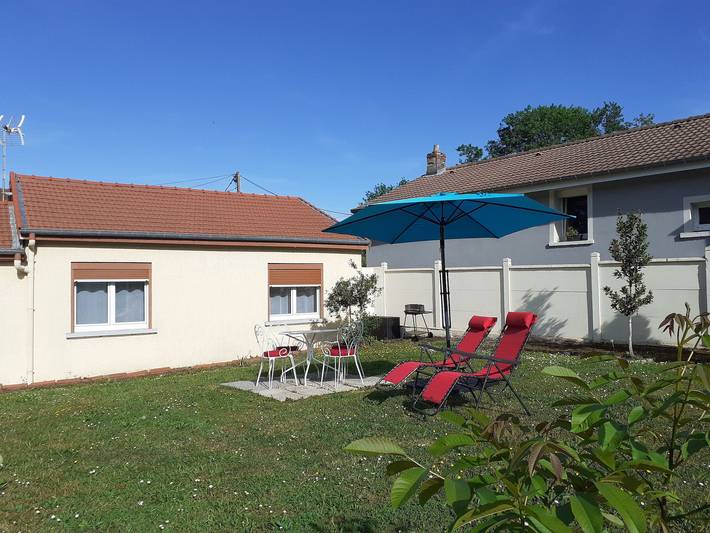 Gîte pour 4 personnes, avec jardin