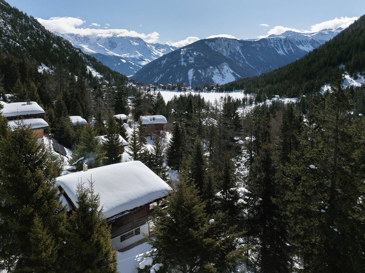 Veni, Vidi, Mansi in Orsières, Mont-Blanc-Massiv
