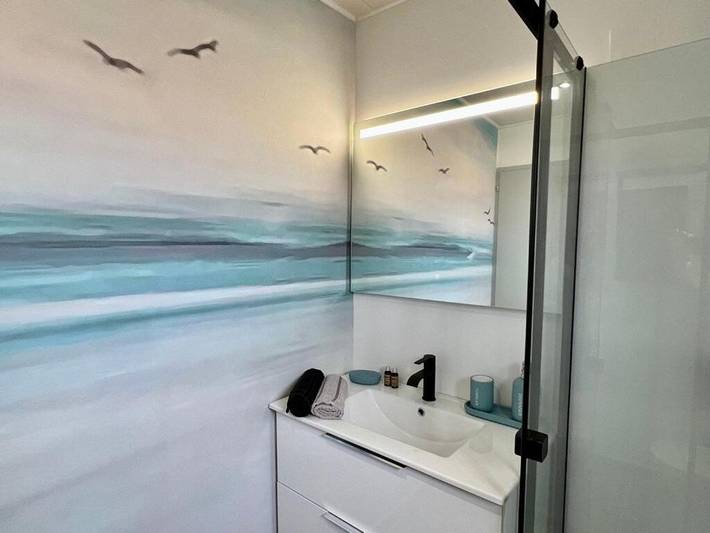 Gîte pour 2 personnes, avec vue ainsi que jardin et piscine dans Leucate naturiste - 3